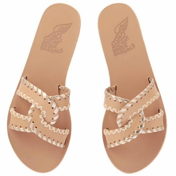 NWT AGS DESMOS STITCH SLIDE SANDALS - Picture 5 of 5